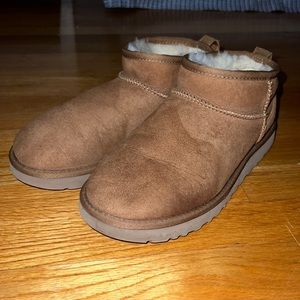 ultra mini chestnut uggs